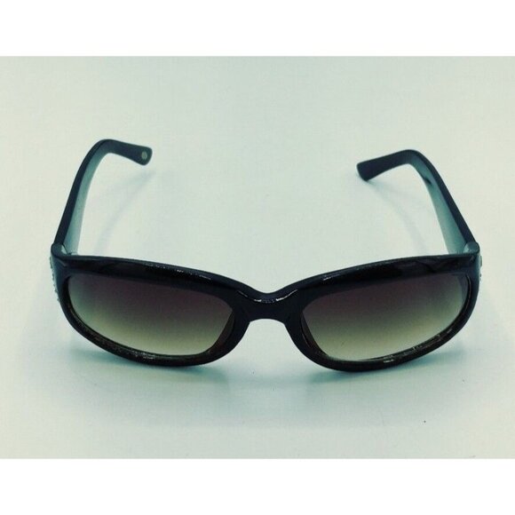 Fossil Dark Brown w/ Jewels and Brown Lenses Women's/Ladies Sunglasses Pre-Owned - Picture 1 of 5